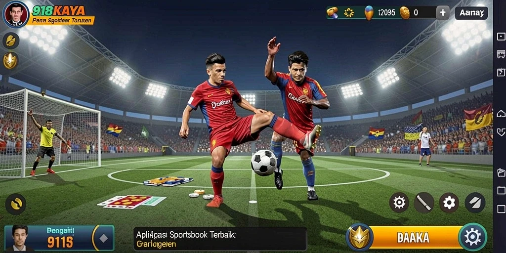 Tampilan gameplay 918KAYA menampilkan opsi taruhan yang mengesankan.