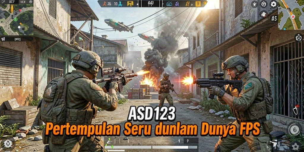 Gameplay seru dengan aksi tembak-menembak yang dinamis.