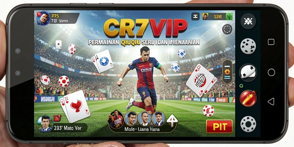Tampilan gameplay QiuQiu yang menarik dan interaktif.