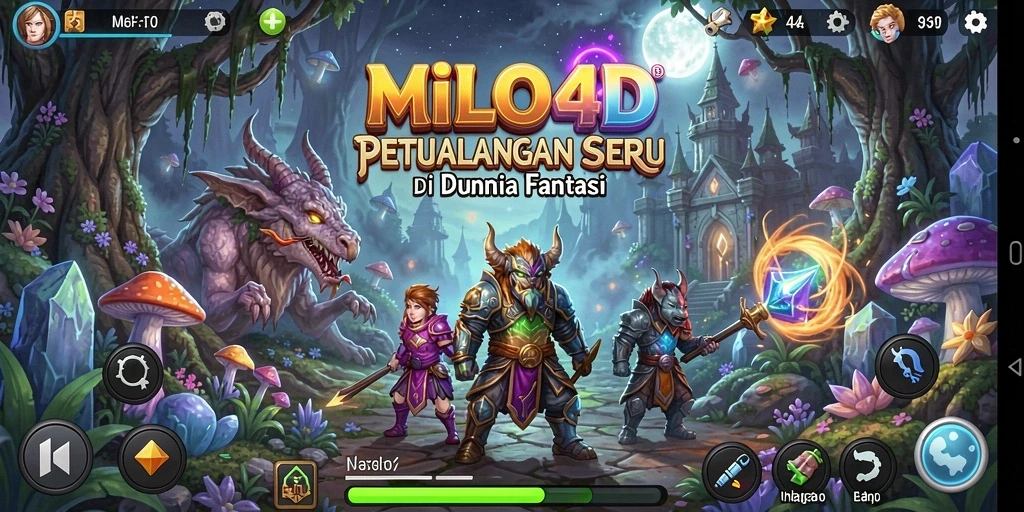 Gameplay seru dalam MILO4D dengan pemandangan yang menakjubkan.