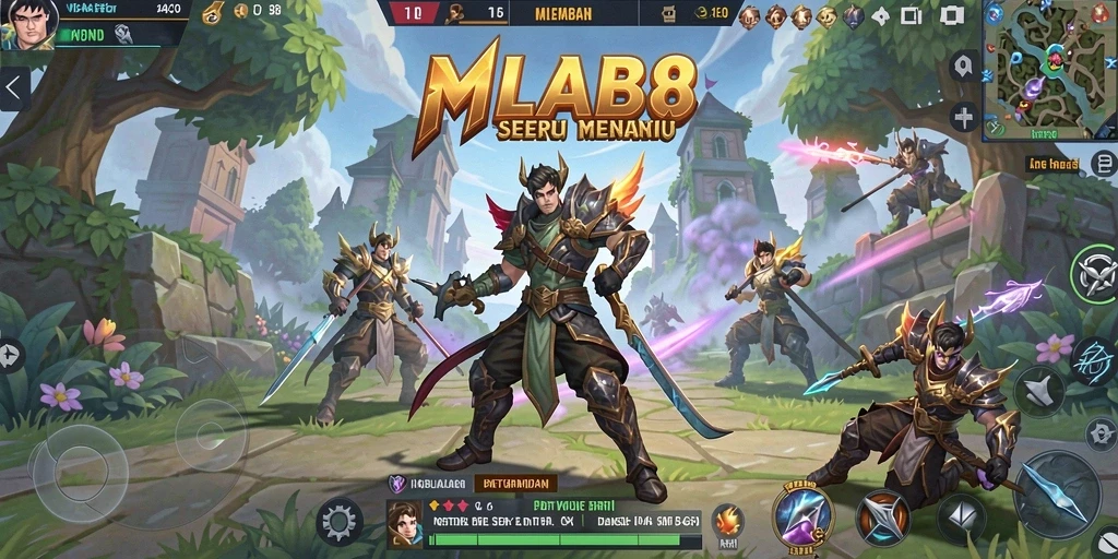 Tampilan gameplay seru dalam petualangan MLBB8.