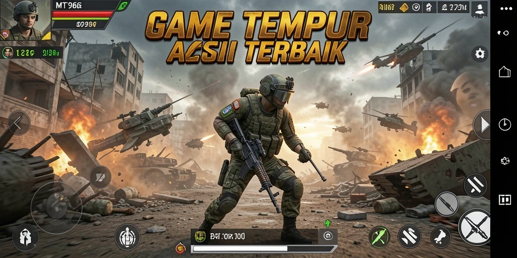 Tampilan gameplay seru dari MT966 dengan aksi yang mendebarkan.