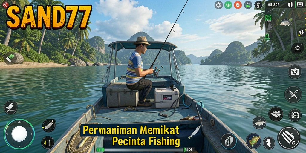 Tangkapan ikan yang luar biasa di SAND77, memperlihatkan keseruan game Fishing.