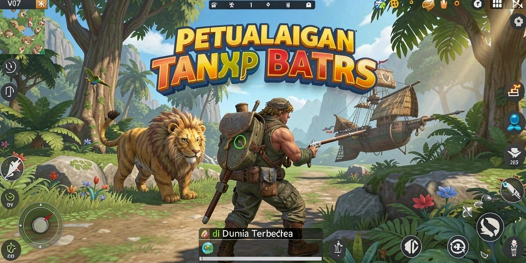 Gameplay Open World yang mendebarkan dan penuh petualangan.