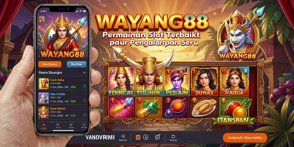 Tampilan gameplay WAYANG88 yang menarik dan dinamis.